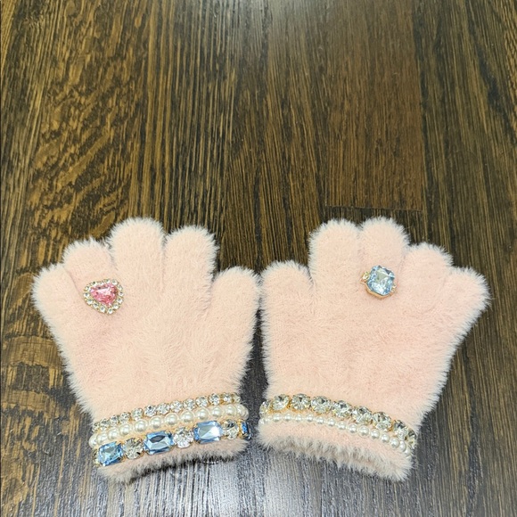 Super Smalls Other - Super Smalls Kids Gloves with Gem Accents